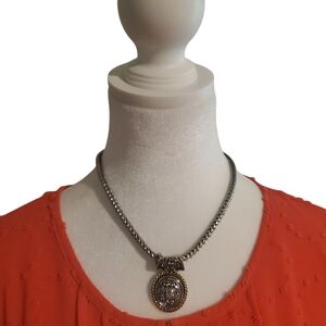PREMIER DESIGNS Gold-tone & Silver-Tone MAGNETIC CLASP Pendant Necklace
